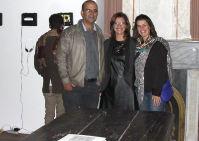 Renato Almendares, Rosana Almendares e Kelly Xavier (Triplex Arte Contemporânea)