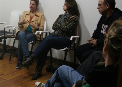 Encontro sobre as areias- Espaço de arte Triplex - Pelotas RS - Kelly Xavier, Rosana Almendares e Renato Almendares