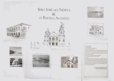 Livros de Artista- São José do Norte e o Espião Alemão