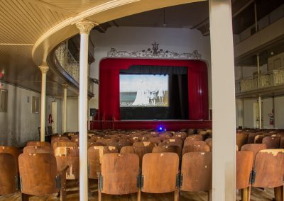 Exposição no Teatro Independência - Santa Vitória do Palamar