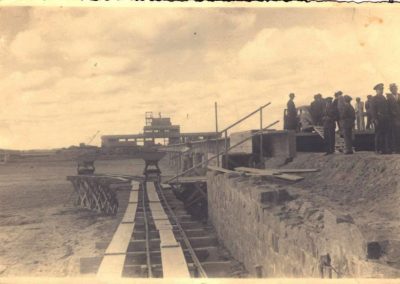 Construção do Porto de Santa Vitória do Palmar - Acervo Sergio Olivera (fotógrafo)