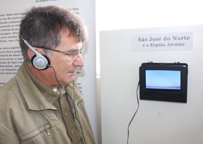 Inauguração da mostra -Prefeito Jorge Madruga. Foto: Departamento de imprensaPrefeitura de São José do Norte