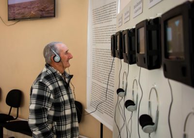 Seu Otávio - Exposição Projeto Maravilhas - Hidroviária de São José do Norte