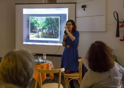 Apresentação do projeto no Bar Lupicinio do Atelier Livre de Porto Alegre - Projeto Café com Arte