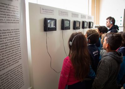 Exposição Projeto Maravilhas - Hidroviária de São José do Norte Visita de alunos da rede municipal