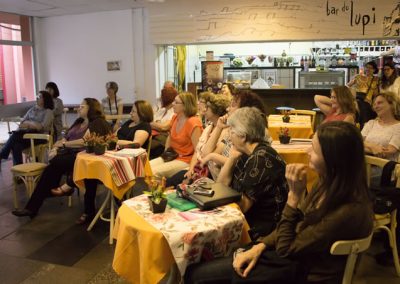 Apresentação do projeto no Bar Lupicinio do Atelier Livre de Porto Alegre - Projeto Café com Arte