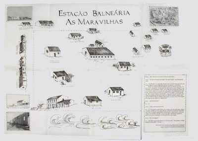 Livro de Artista - Estação Balneária As Maravilhas