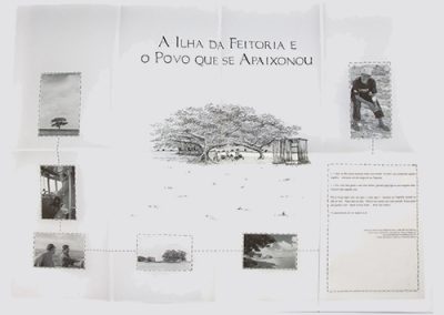 Livro de Artista - A Ilha da Feitoria e o Povo que se Apaixonou